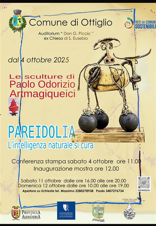 Dal 04/10 le sculture di Paolo Odorizio Artmagiqueici